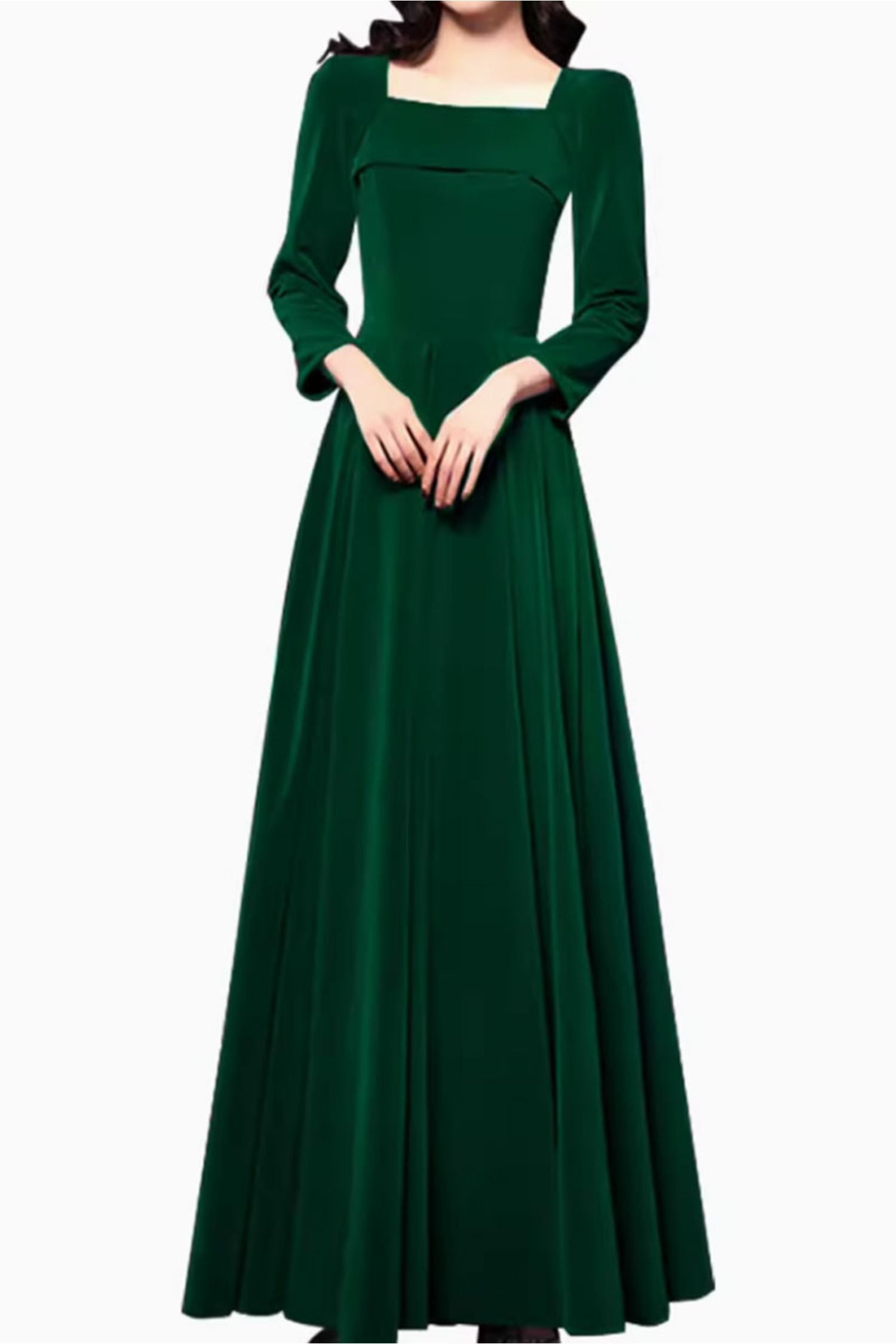 Maxi prom velvet party dress 4799 Xiaolizi Maxi prom velvet party dress 4799 Xiaolizi