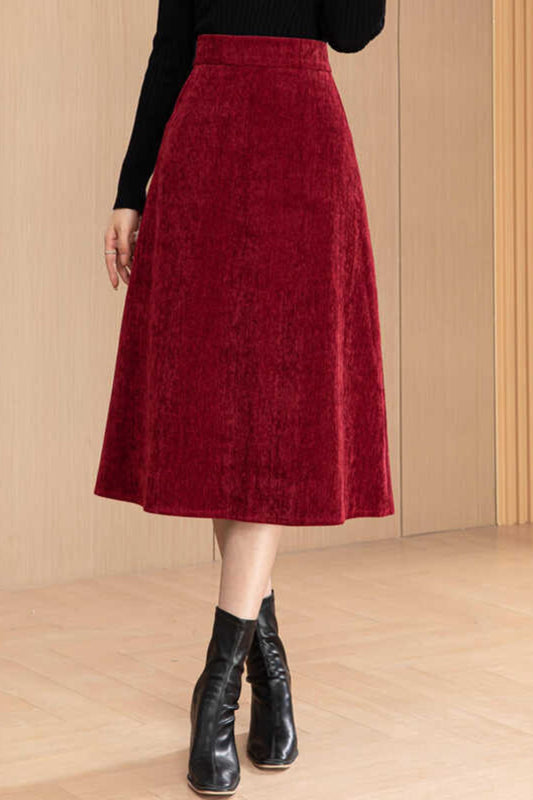 A line autumn/winter skirt women 6194