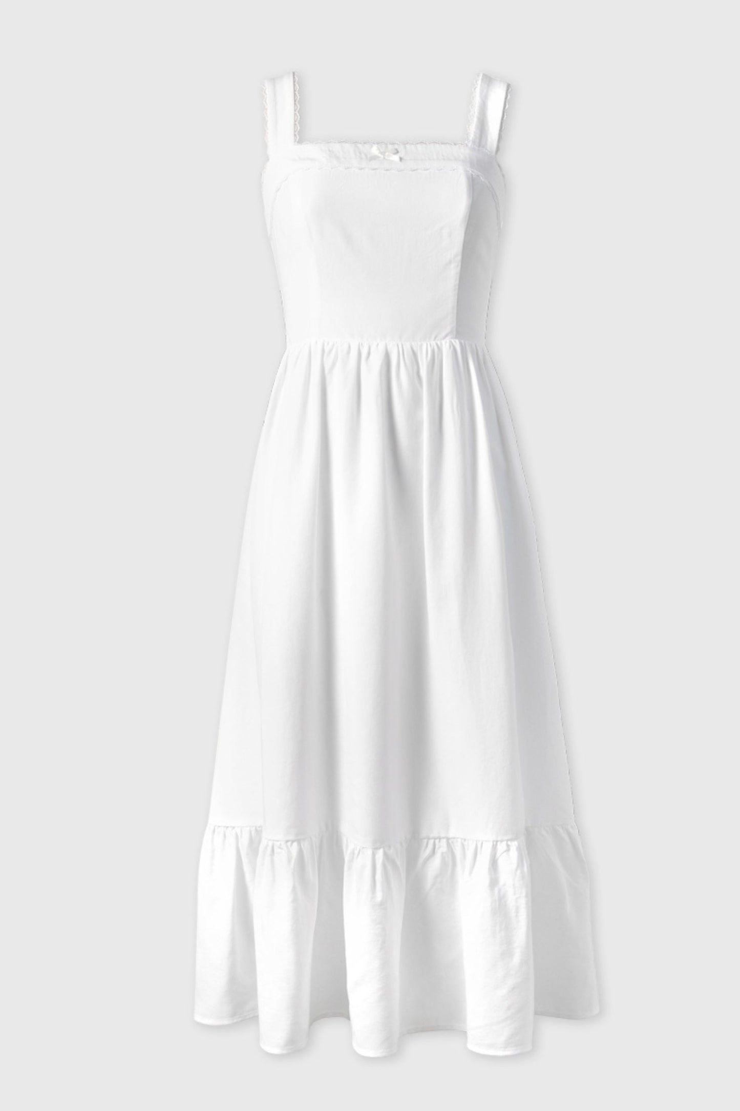 Maxi sleeveless summer linen dresses HY0020