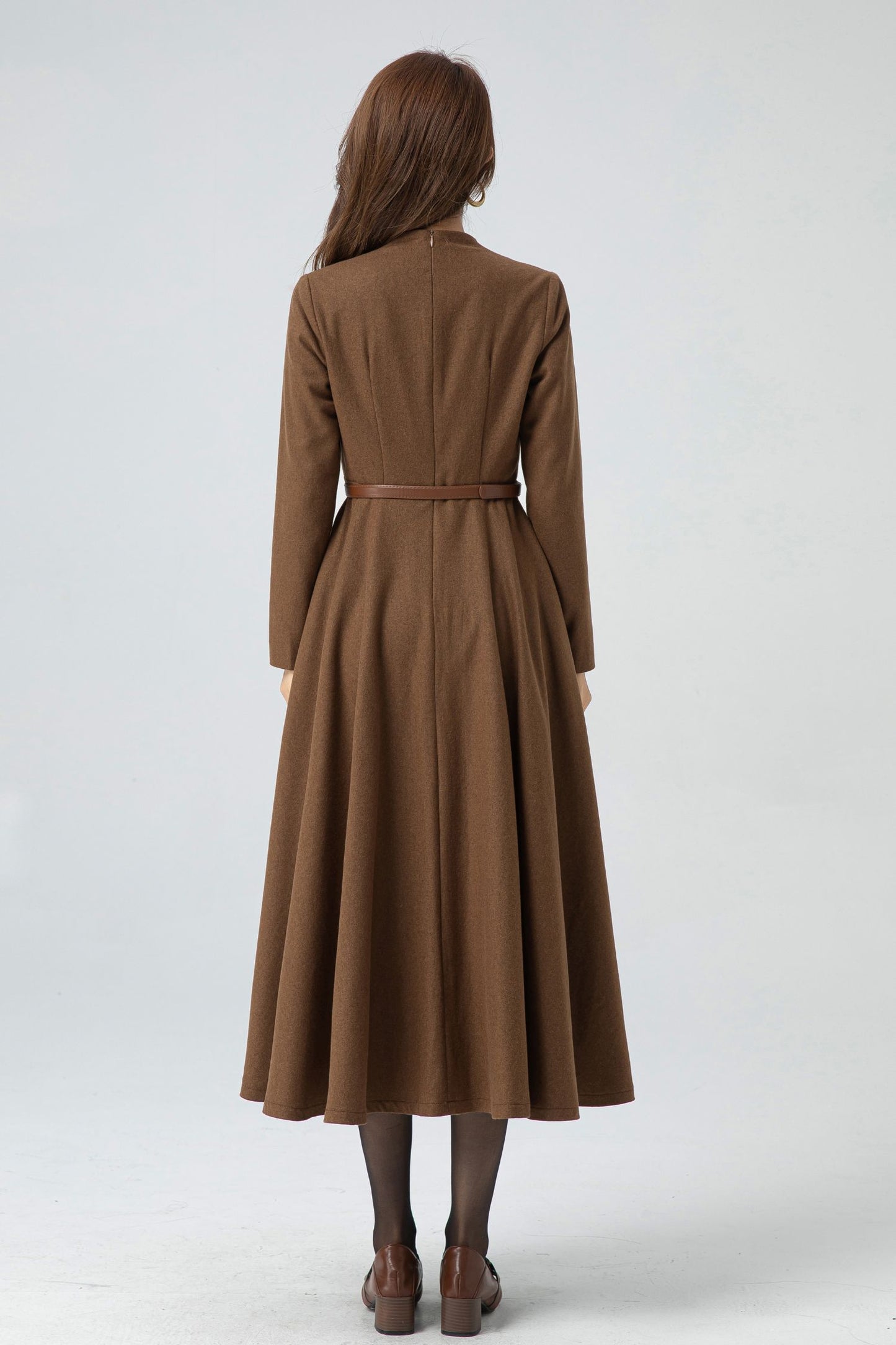 Vintage Inspired Wool Dress 5300