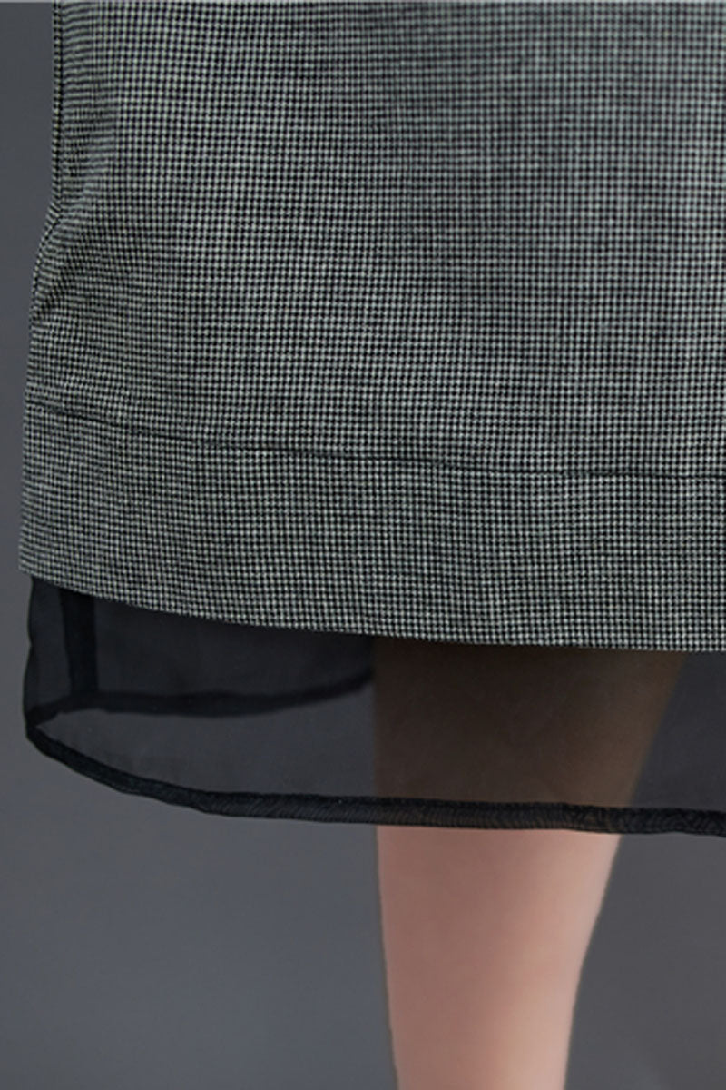 retro summer a line dress loose fitting 4319