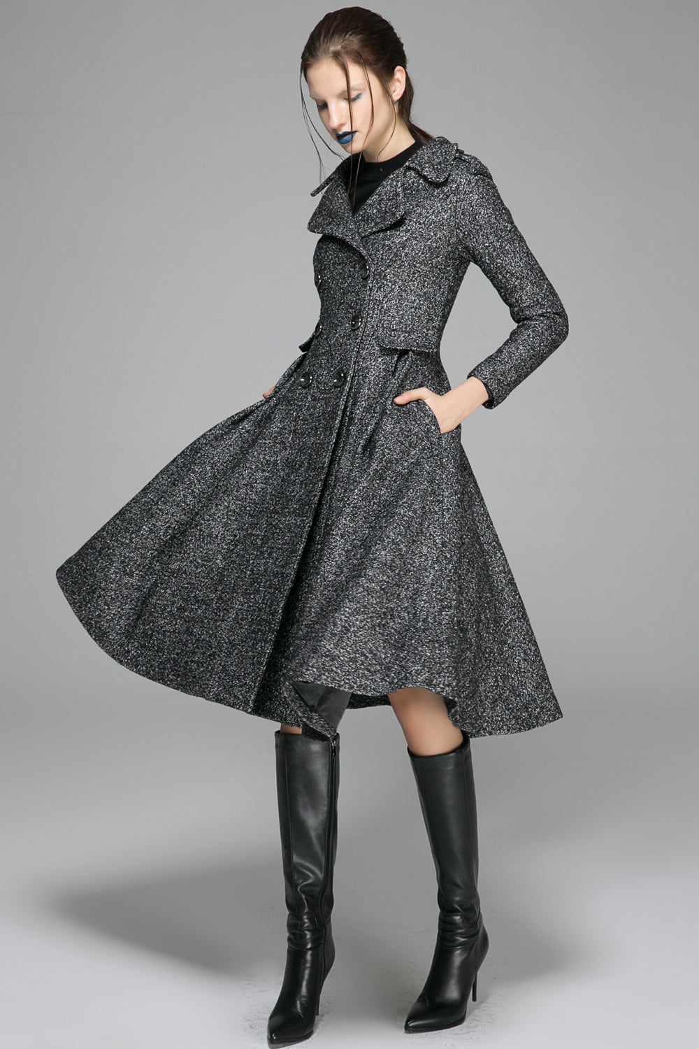 casual womens winter wool pants 4480 – XiaoLizi