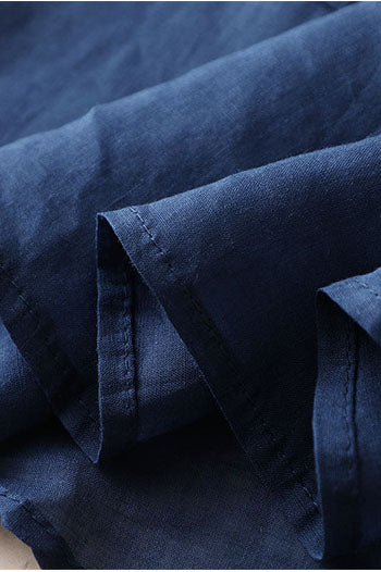 Spring Summer Women Thin Linen Long Fairy Skirt 3597