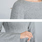 warm long sleeve maxi wool dress 1620
