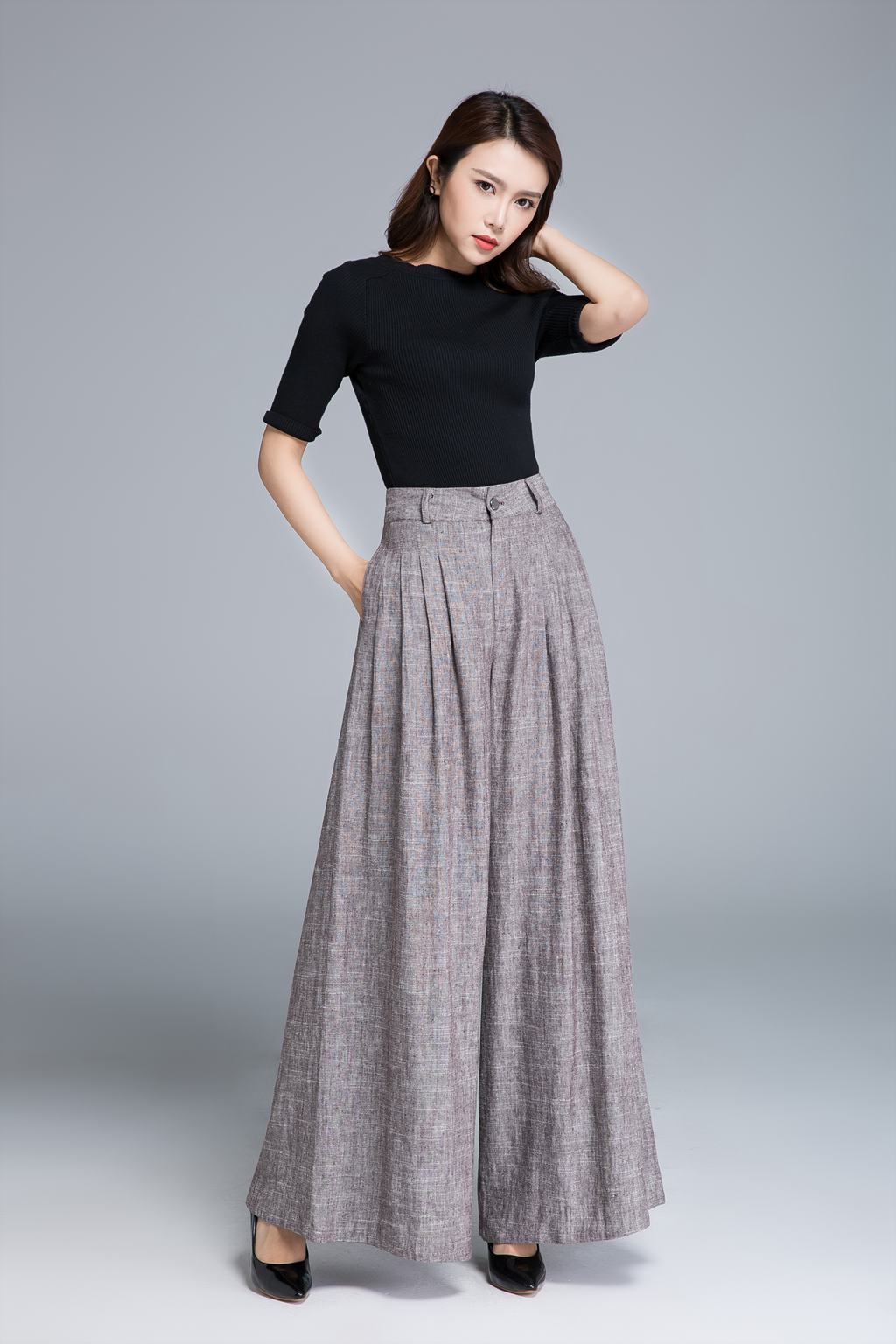 brown pants