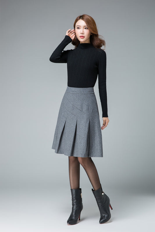 wool skirt