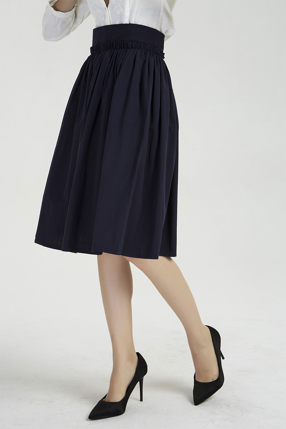 knee length skirt