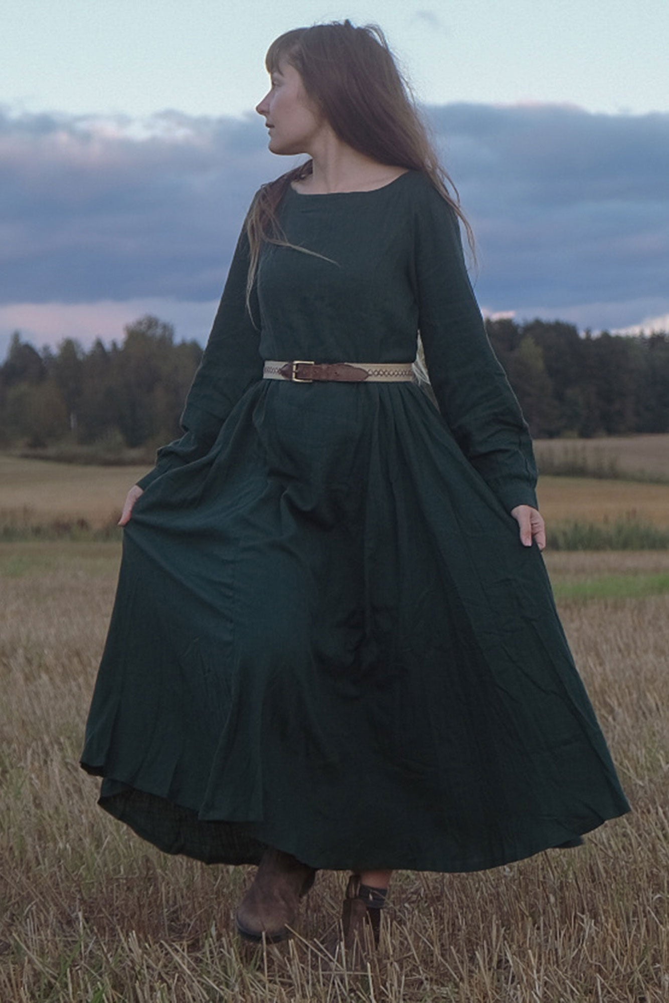 Women Vintage inspired Medieval dress 312501 Xiaolizi Women Vintage inspired Medieval dress 312501 Xiaolizi