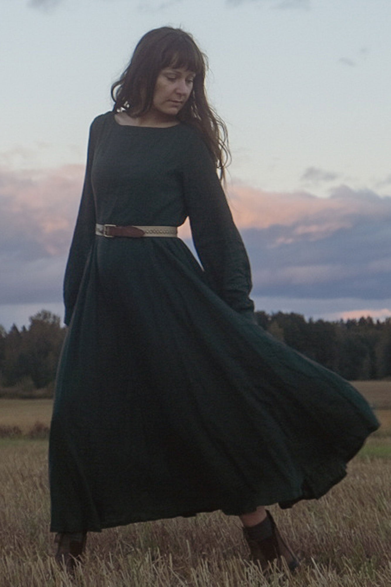 Women Vintage inspired Medieval dress  312501