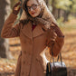 Modesty Double breasted wool coat 3261#