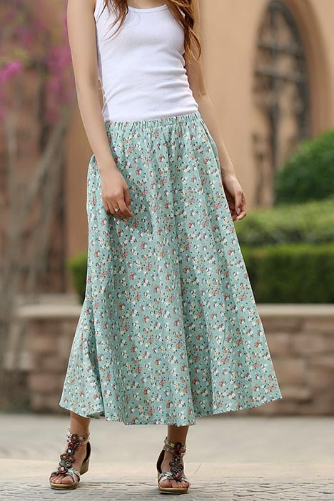 Stylish Long Summer Skirts