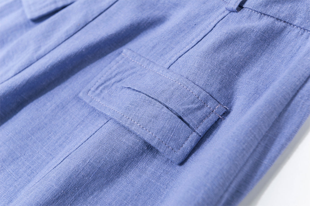 Womens Casual summer linen slacks 5913