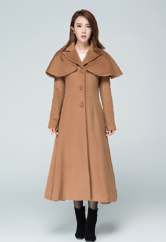 brown coat