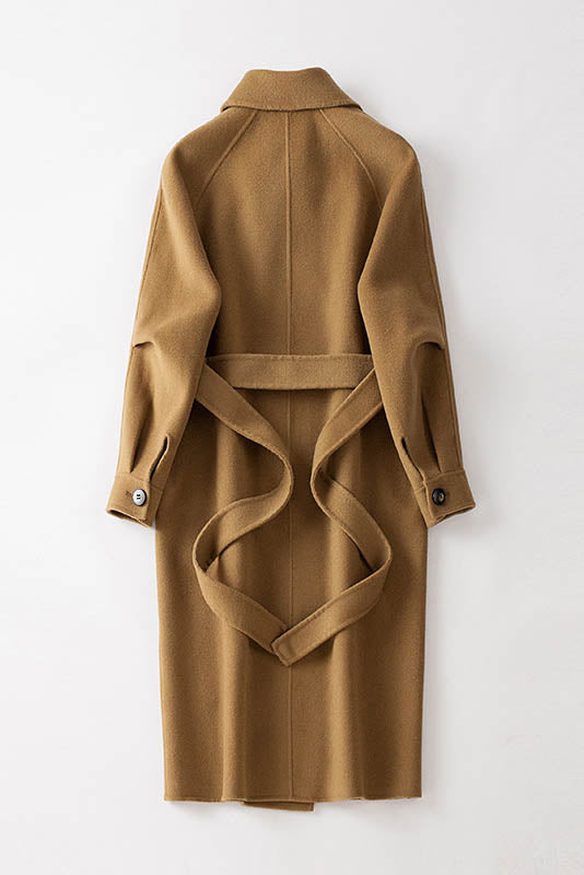 New Women Autumn Winter Fashion Wool Coat 3768