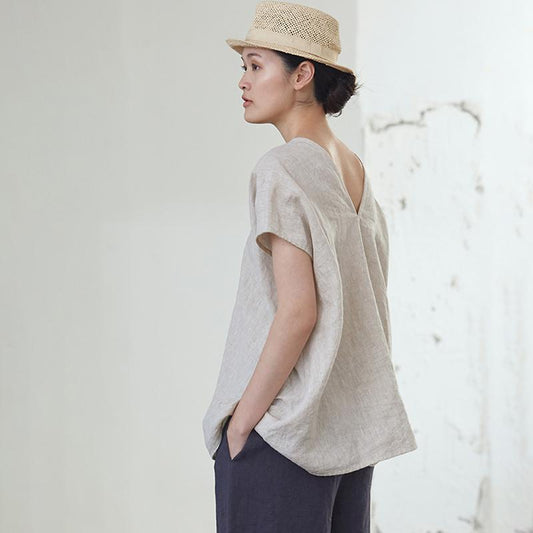 Summer V-Neck blouse K005