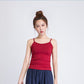 red camisole top