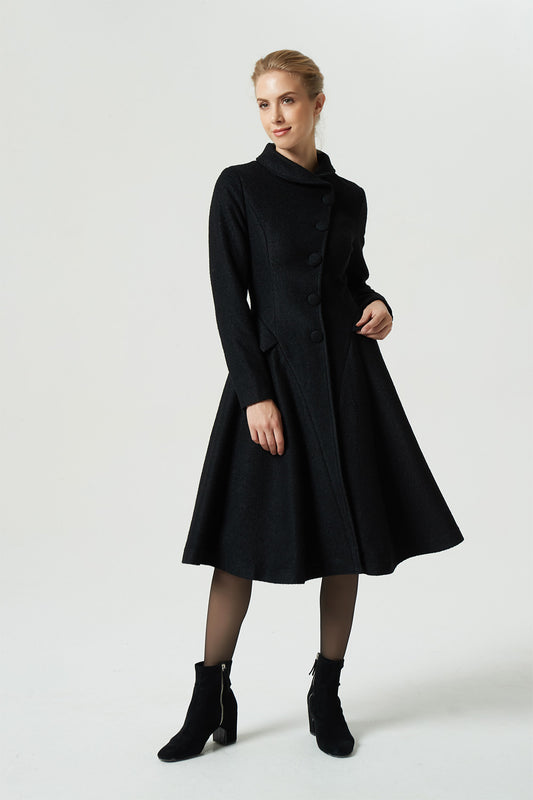 knee length coat