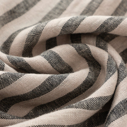 Tie belt wide leg long linen pants women 4930