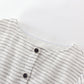 black and white striple summer linen dress 4926