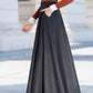 Maxi winter long wool skirt women 4746