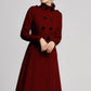 Double Breasted Winter Wool Coat Women 5614