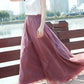 Maxi summer swing beach chiffon skirt TT0033