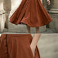 Button Down Midi Linen Skirt 5689