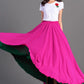 Swing maxi summer beach chiffon skirt 5196