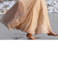 Maxi summer swing beach chiffon skirt TT0033