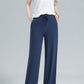 Casual Elastic Waist Linen Pants 3610