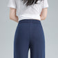 Casual Elastic Waist Linen Pants 3610