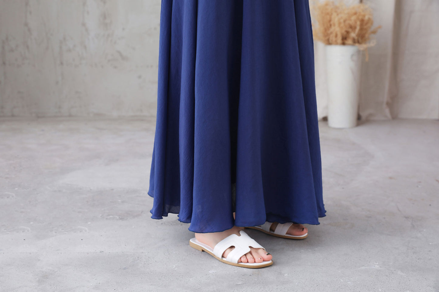 Women's flowy Bohemian Swing Maxi Skirt 3297