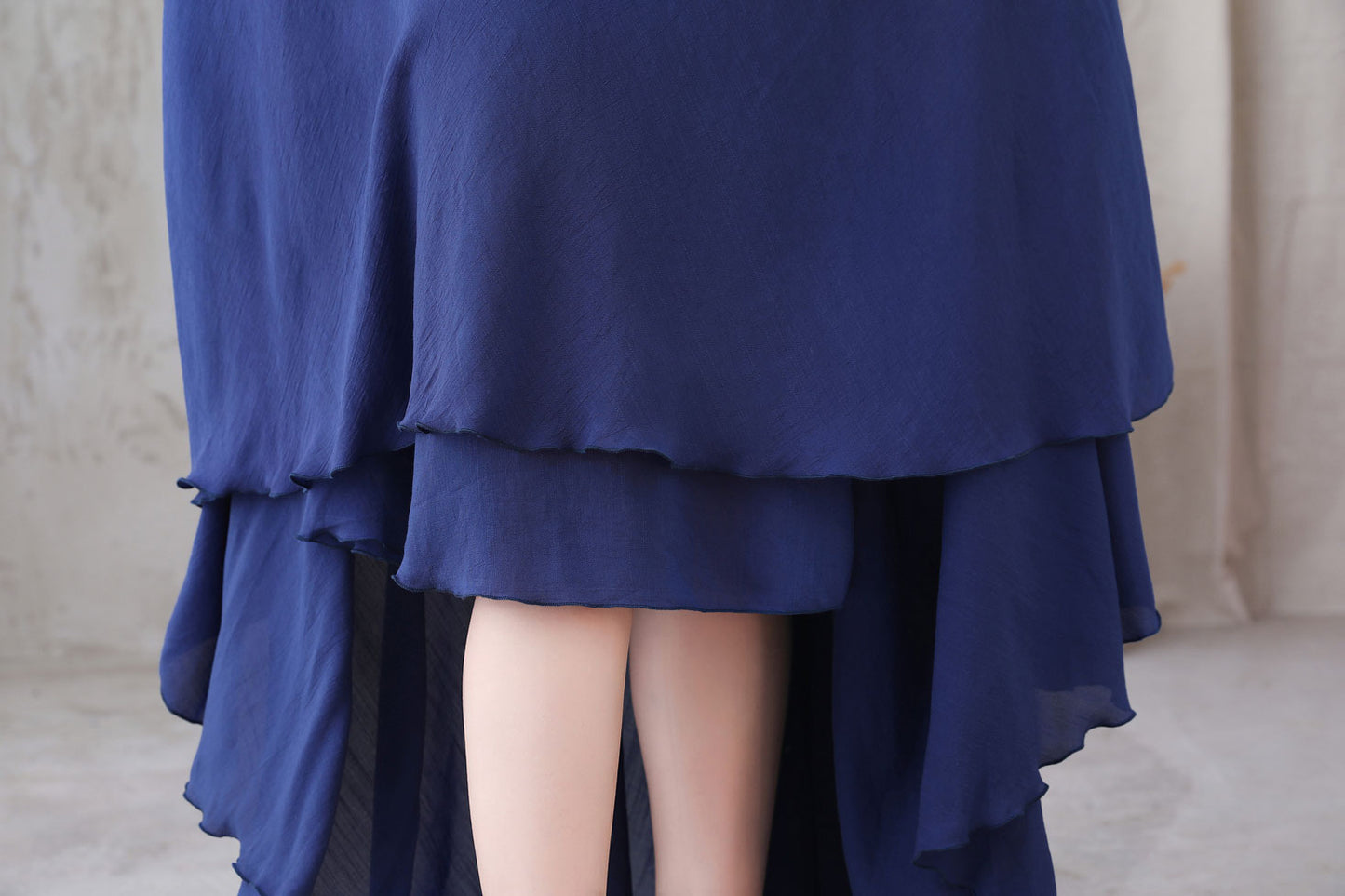 Women's flowy Bohemian Swing Maxi Skirt 3297