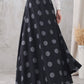 Womens Long Polka Dot skirt 3324, Size 165-US2 #CK2200277