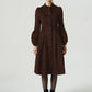 womens fit and flare dress coat 6312