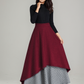 Women's Swing layered wool skirt 5328