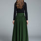 Maxi Womens wool skirt for winter 5228