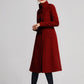 Double Breasted Winter Wool Coat Women 5614