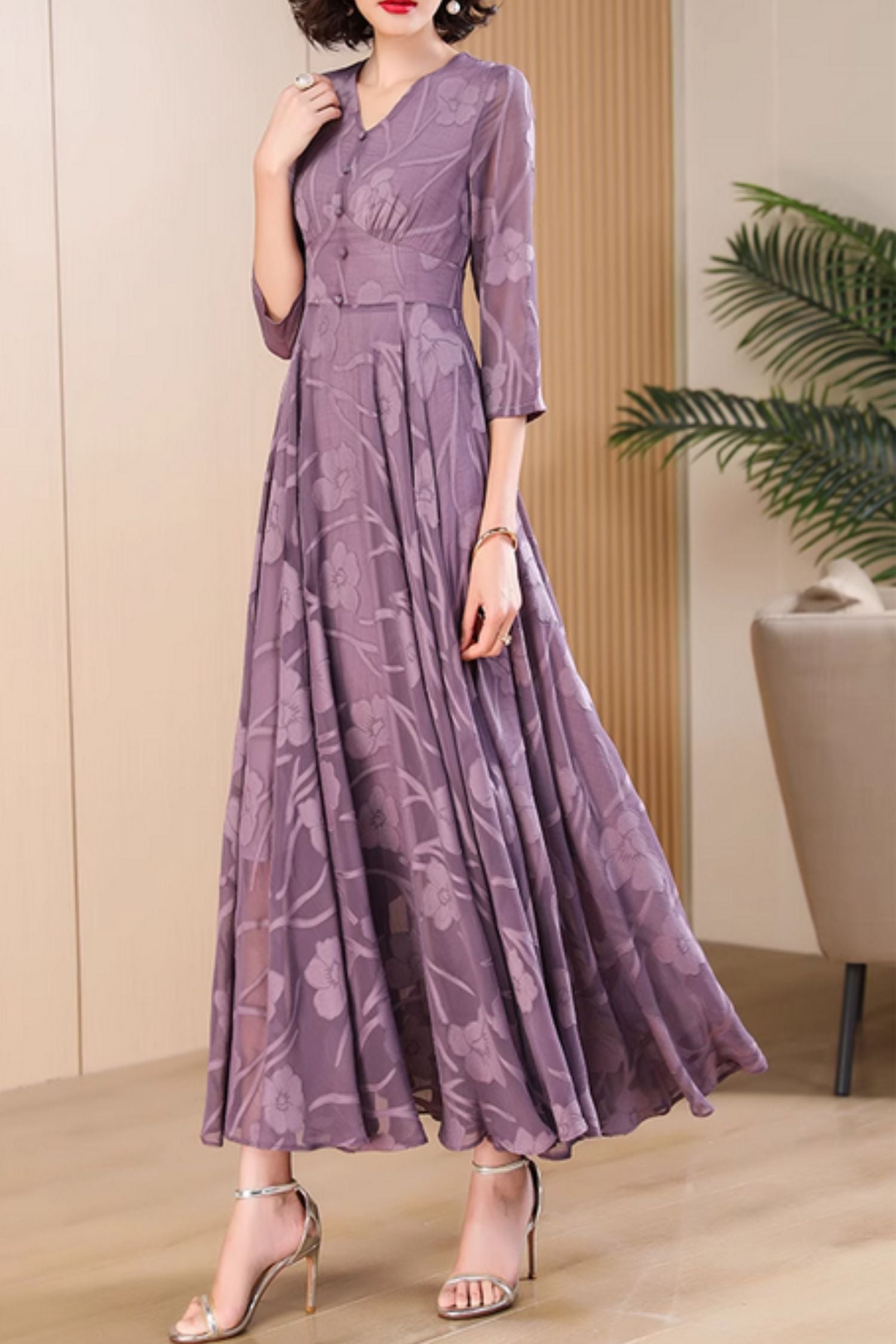 purple summer maxi dresses Swing purple summer maxi chiffon dress 5030 Xiaolizi purple summer maxi dresses Swing purple summer maxi chiffon dress 5030 Xiaolizi