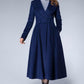 Wool Princess coat Vintage inspired Swing coat 1866#