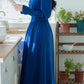Long sleeeves womens spring elegant dresses 4862