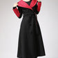 Winter Long Maxi Warm wool coat with Large Hood 0700#