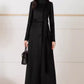 Long trench wool coat women 5294