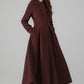 Winter Long Swing wool Coat 5242