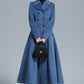 Vintage Inspired Long Wool Princess Coat Women 3127