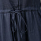 Linen Swing Shirt Dress 2594,Size L