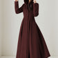 Winter Long Swing wool Coat 5242