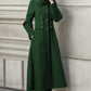 Military wool Coat for women, Elegant maxi long coat 1118#