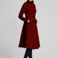 Double Breasted Winter Wool Coat Women 5614