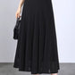 Summer swing a line maxi chiffon skirt 6128